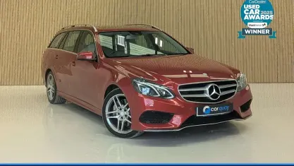 Used Mercedes E350 AMG 252 HP (185 kW) 2014 Red Estate