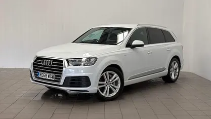 Used Audi Q7 S-Line 286 HP (210 kW) 2018 White SUV
