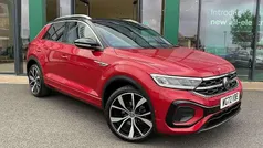 Red Used 2022 VW T-Roc R-line SUV | £23,499 (Fair price)