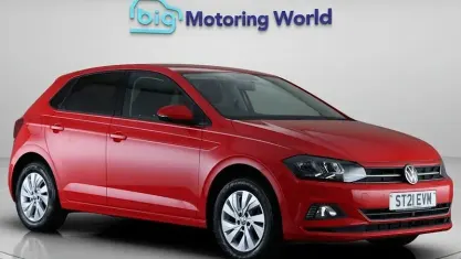 Used VW Polo Match 95 HP (69 kW) 2021 Red Hatchback