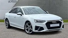 White Used 2022 Audi A4 S-Line Sedan | £19,299 (Fair price)