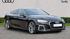 Black Used 2021 Audi A5 Sportback S-Line Hatchback | £22,007 (Fair price)