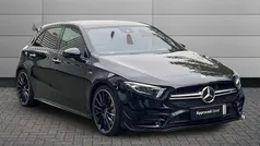 Black Used 2022 Mercedes A35 AMG Premium Plus Hatchback | £29,495 (Fair price)