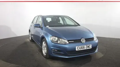 Used VW Golf VII Edition 116 HP (85 kW) 2016 Blue Hatchback