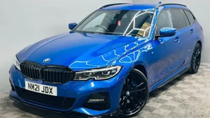 Used BMW 320 M Sport 190 HP (139 kW) 2021 Blue Estate