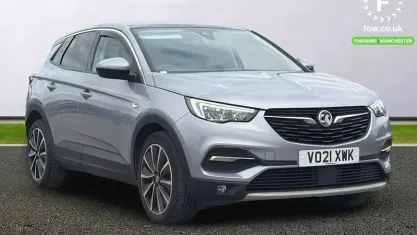 Used Vauxhall Grandland X Elite 131 HP (96 kW) 2021 Grey SUV