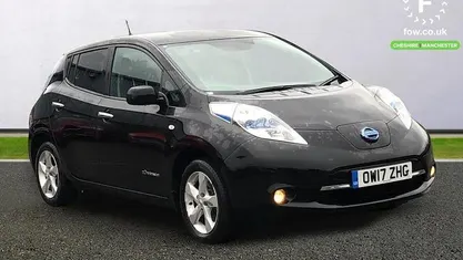 Used Nissan Leaf Black Edition 80 kW (109 HP) 2017 Black Hatchback