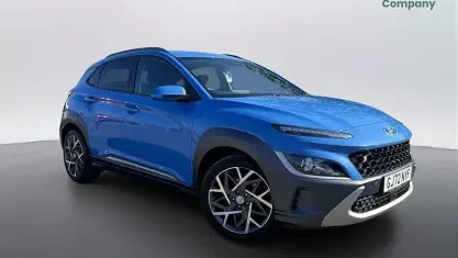 Used Hyundai Kona Premium 141 HP (103 kW) 2022 Blue SUV