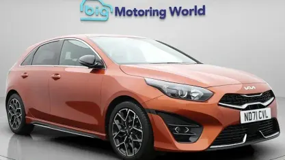 Used Kia Ceed GT-Line 160 HP (117 kW) 2022 Orange Hatchback
