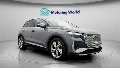 Used Audi Q4 e-tron S-Line 125 kW (170 HP) 2022 Grey SUV