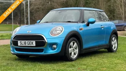 Used Mini ONE Hatch 102 HP (75 kW) 2017 Blue Hatchback