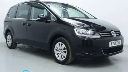 Używany VW Sharan SE 150 KM (110 kW) 2021 Czarny Minivan