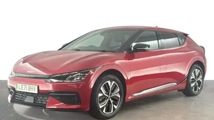 Usado Kia EV6 GT-Line 167 kW (228 HP) 2022 Vermelho SUV