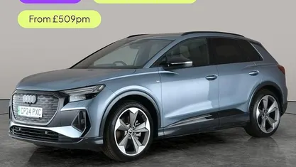 Used 2024 Audi Q4 e-tron Black Edition SUV | £31,399 (Good price)