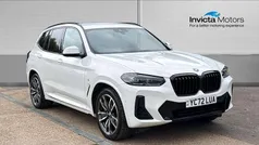White Used 2022 BMW X3 M Sport SUV | £32,990 (Fair price)