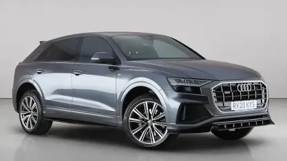 Used Audi Q8 S-Line 286 HP (210 kW) 2020 Grey SUV