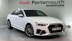 White Used 2024 Audi A4 S-Line Sedan | £27,690 (Fair price)