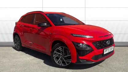 Used Hyundai Kona N Line 120 HP (88 kW) 2022 Red SUV