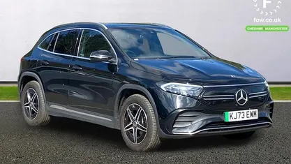 Used Mercedes EQA350 AMG line 214 kW (292 HP) 2023 Black SUV
