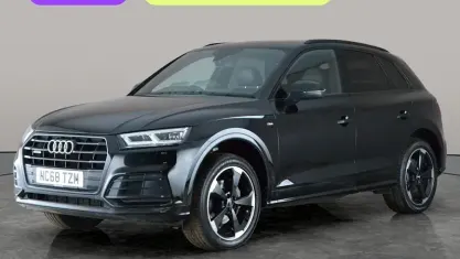 Used Audi Q5 Black Edition 190 HP (139 kW) 2019 Black SUV