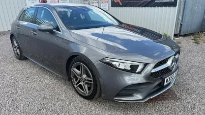 Used Mercedes A180 AMG line 136 HP (100 kW) 2018 Grey Hatchback