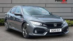 Grey Used 2018 Honda Civic SR Hatchback | £11,727 (Fair price)
