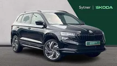 Black magic pearl effect Used 2022 Skoda Karoq SportLine SUV | £27,500 (Fair price)