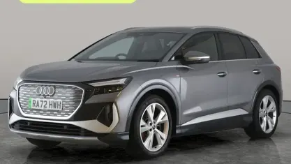 Begagnad Audi Q4 e-tron S-Line 150 kW (204 HK) 2023 Grå SUV