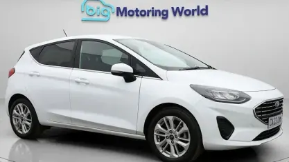 Used Ford Fiesta Titanium 101 HP (74 kW) 2022 White Hatchback