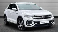 Pure white Used 2023 VW T-Roc R-line SUV | £26,640 (Fair price)
