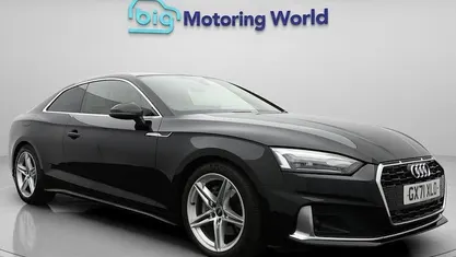 Begagnad Audi A5 Sport 204 HK (150 kW) 2021 Svart Sportkupé