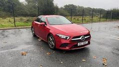 Red Used 2020 Mercedes A200 AMG line Sedan | £18,099 (Fair price)