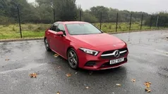 Red Used 2020 Mercedes A200 AMG line Sedan | £18,099 (Fair price)