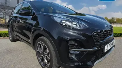 Begagnad Kia Sportage GT-Line 177 HK (130 kW) 2020 Svart SUV