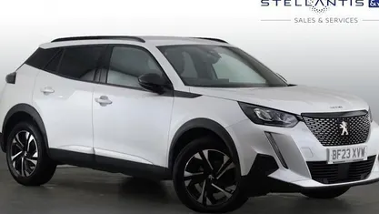 White Used 2023 Peugeot 2008 Allure+ SUV | £13,023 (Fair price)