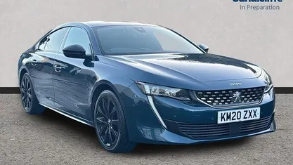 Blue Used 2020 Peugeot 508 GT-line Hatchback | £13,779 (Fair price)