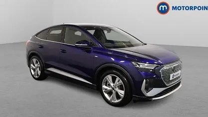 Used 2026 Audi Q4 Sportback e-tron S-Line SUV | £33,549 (Fair price)