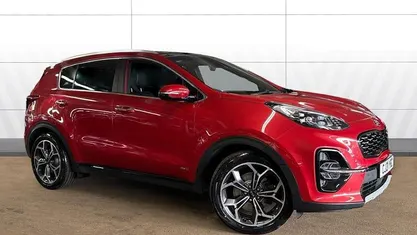Used Kia Sportage GT-Line S 180 HP (132 kW) 2021 Red SUV