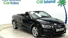 Black Used 2016 Audi A3 Cabriolet S-Line Cabriolet | £13,650 (A bit pricey)