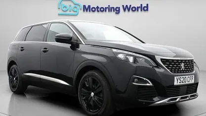 Used Peugeot 5008 GT-line 131 HP (96 kW) 2020 Black Estate