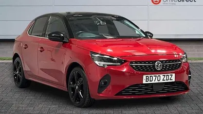 Used Vauxhall Corsa Elite 101 HP (74 kW) 2020 Red Hatchback