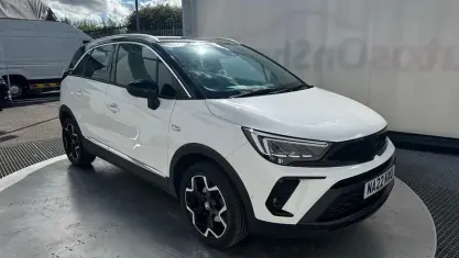 Used Vauxhall Crossland Ultimate 131 HP (96 kW) 2022 White SUV