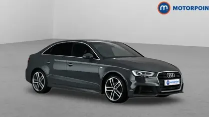 Used Audi A3 S-Line 150 HP (110 kW) 2019 Grey Sedan