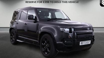 Używany Land Rover Defender SE Dynamic 300 KM (220 kW) 2022 Czarny SUV