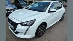 White Used 2021 Peugeot 208 Allure Premium Hatchback | £13,295 (Fair price)
