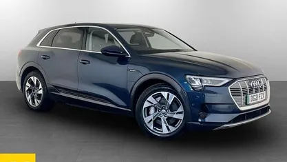 Blue Used 2021 Audi e-tron Sport SUV | £17,995 (Good price)