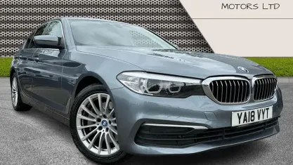 Used BMW 530e Comfort Edition 288 HP (211 kW) 2018 Blue Sedan