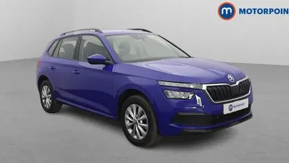 Usado Skoda Kamiq 95 HP (69 kW) 2022 Azul SUV