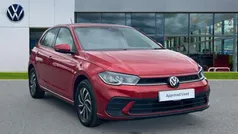 Kings red metallic black Used 2022 VW Polo Life Hatchback | £17,265 (Fair price)
