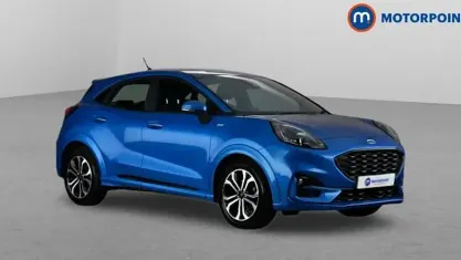 Used Ford Puma ST-Line 125 HP (91 kW) 2021 Blue SUV